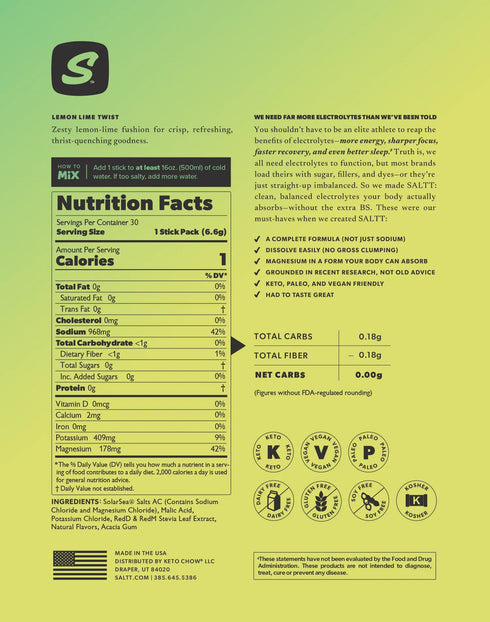 Saltt Lemon Twist