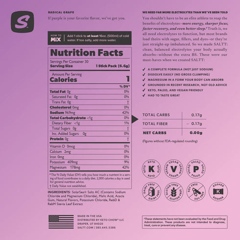 Saltt Radical Grape