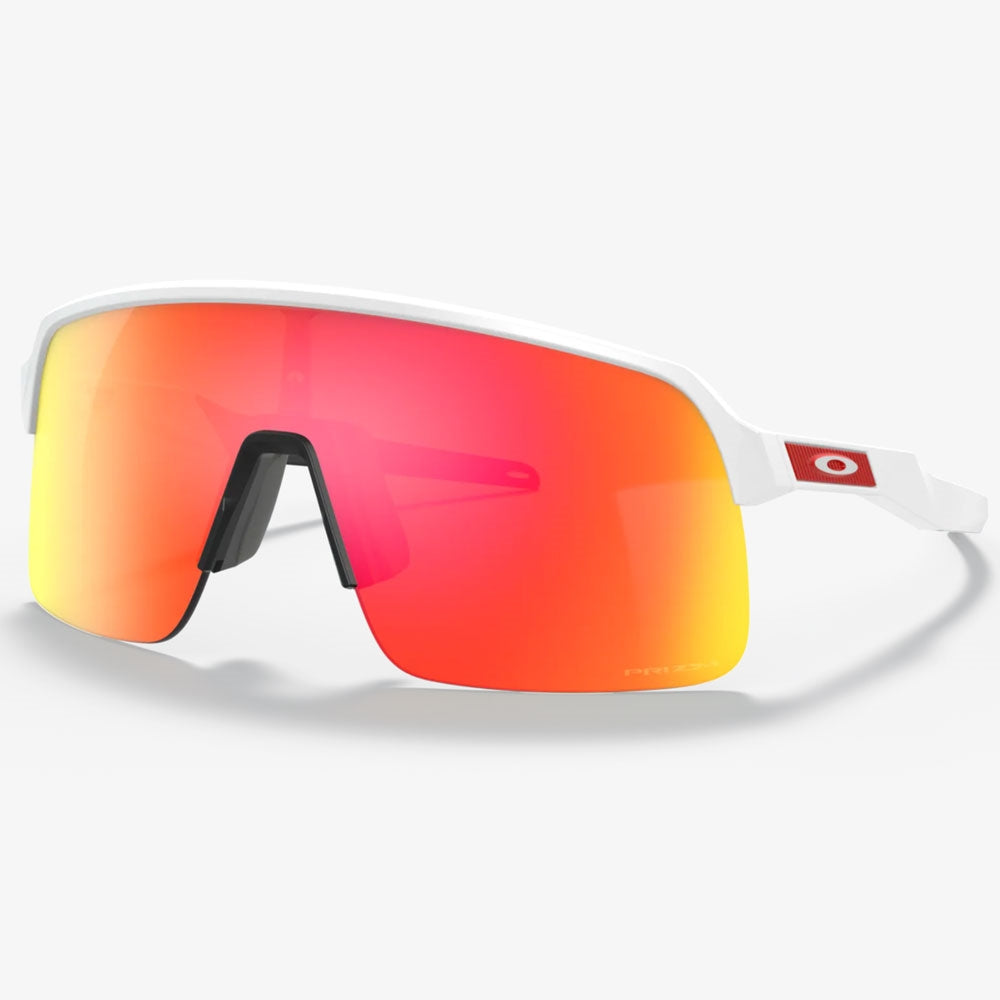 Sutro Lite Matte White w/ Prizm Ruby