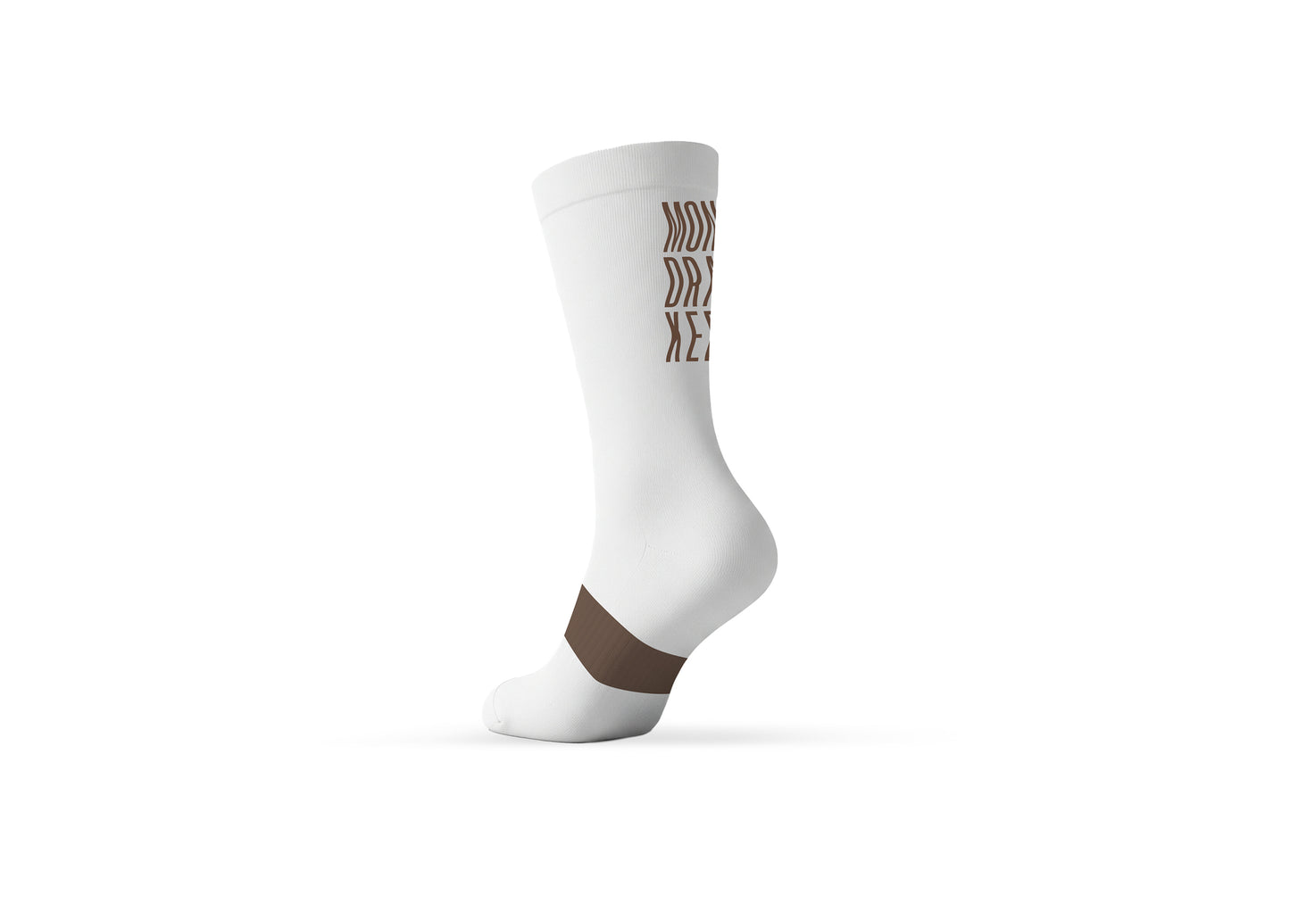 SOCKS MONDRAKER WHITE COCOA L/XL